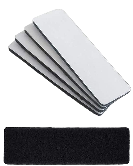 2 Inch Adhesive Velcro Replacement Straps (4 x 2 Inch Pieces)